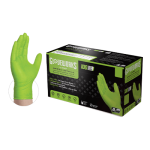 Ammex Disposable Nitrile Green XL Gloves - 8ML - 1 Box of 100 pairs